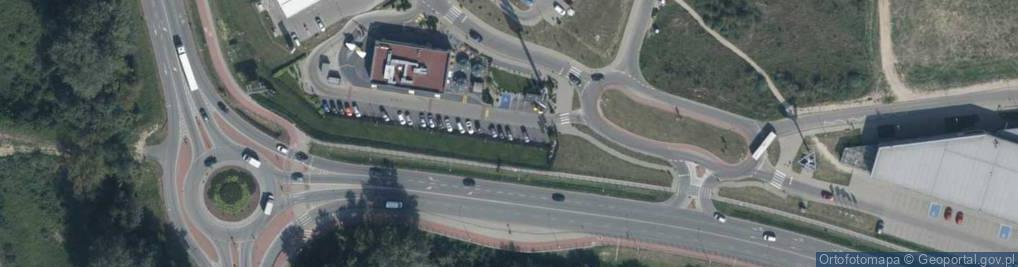 Zdjęcie satelitarne McDonald's