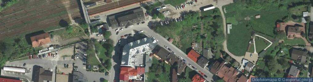 Zdjęcie satelitarne Zapiekanki Skawińskie