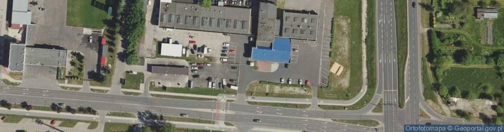 Zdjęcie satelitarne Autocentrum Victoria