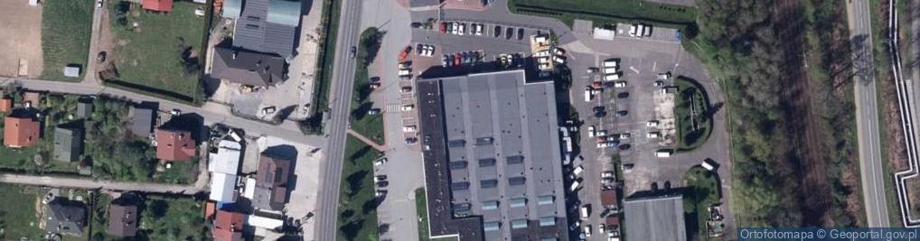 Zdjęcie satelitarne Centrum Sprzedaży Fiat Auto Poland