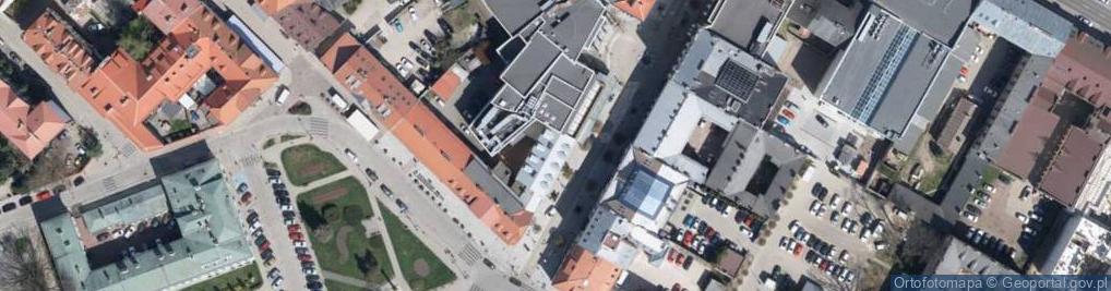 Zdjęcie satelitarne Giełda Filatelistyczna