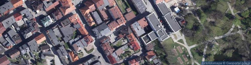 Zdjęcie satelitarne CECH RZEMIEŚLNIKÓW I INNYCH PRZEDSIĘBIORCÓW W WODZISŁAWIU ŚLĄSKIM