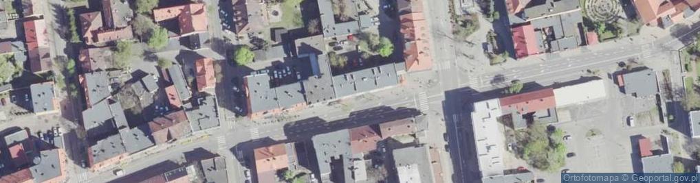 Zdjęcie satelitarne Cech Rzemiosł Różnych, Handlu i Przedsiębiorczości w Nowej Soli
