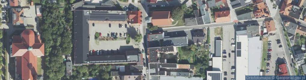 Zdjęcie satelitarne Cech Rzemiosł Różnych w Jarocinie Jarocińskie Centrum Edukacji i Kariery