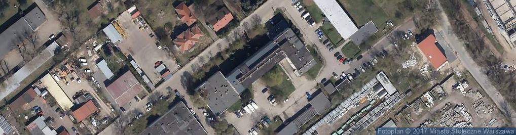 Zdjęcie satelitarne Centralne Laboratorium Ochrony Radiologicznej