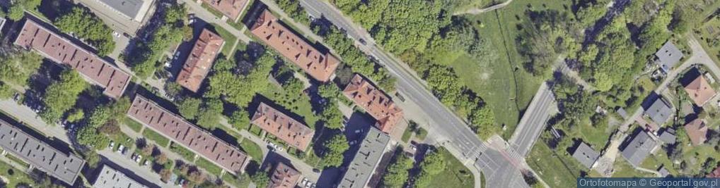 Zdjęcie satelitarne Centrum Edukacji Zawodowej im. Witolda Pluty organ prowadzący Centrum Edukacji Zawodowej sp. z o.o.