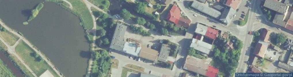 Zdjęcie satelitarne Centrum Integracji Społecznej w Staszowie