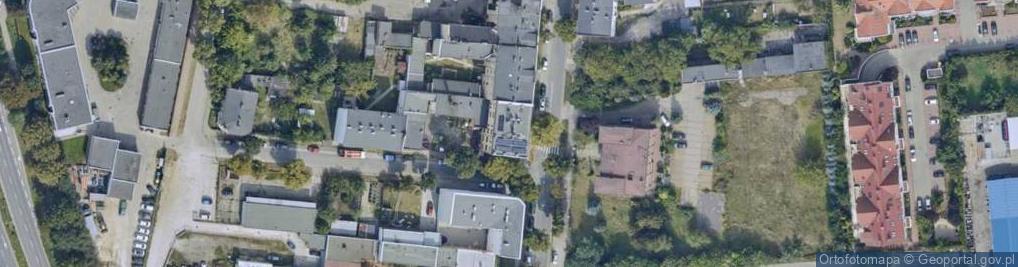 Zdjęcie satelitarne Centrum Kształcenia Ustawicznego Cechu Rzemiosł Różnych