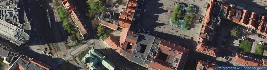 Zdjęcie satelitarne Centrum Kształcenia Zawodowego 'Rzemieślnik' we Wrocławiu