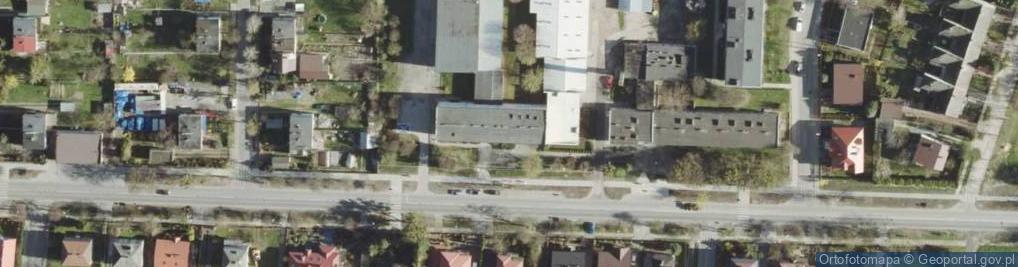 Zdjęcie satelitarne Centrum Kształcenia Zawodowego i Ustawicznego w Chełmie