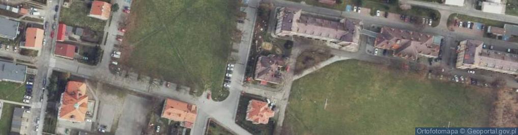 Zdjęcie satelitarne Centrum Kształcenia Zawodowego i Ustawicznego we Wschowie