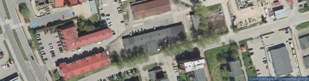 Zdjęcie satelitarne Centrum Kształcenia Zawodowego w Ełku