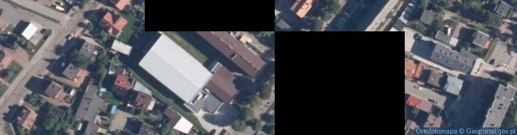 Zdjęcie satelitarne Centrum Kształcenia Zawodowego w Sierpcu