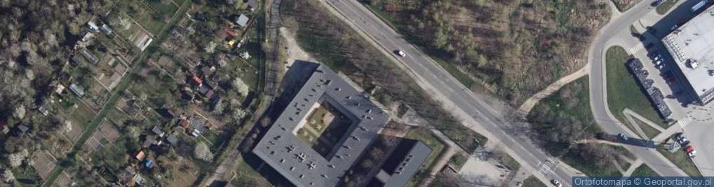 Zdjęcie satelitarne Centrum Kształcenia Zawodowego w Świdnicy