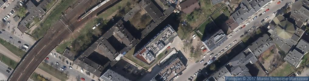 Zdjęcie satelitarne Centrum Usług Społecznych 'Społeczna Warszawa'