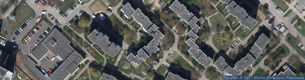 Zdjęcie satelitarne Centrum Wiedzy Praktycznej Jesika Gąsior