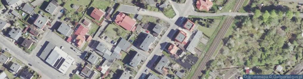 Zdjęcie satelitarne Jakub Szkudlarczyk Ośrodek Szkolenia Kierowców 'U Jakuba'