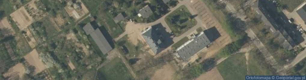Zdjęcie satelitarne Łódzki Ośrodek Doradztwa Rolniczego z siedzibą w Bratoszewicach