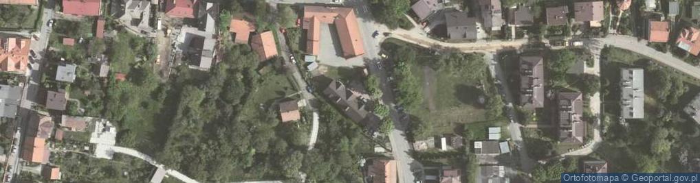 Zdjęcie satelitarne Niepubliczne Centrum Kształcenia Zawodowego przy Powiatowym Cechu Rzemieślników i Przedsiębiorców w Wieliczce