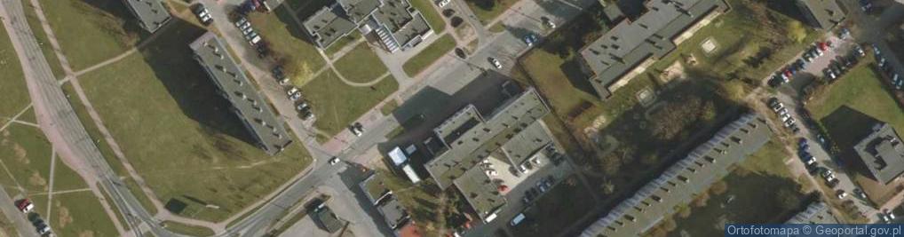 Zdjęcie satelitarne Okręgowa Izba Pielęgniarek i Położnych Regionu Siedleckiego