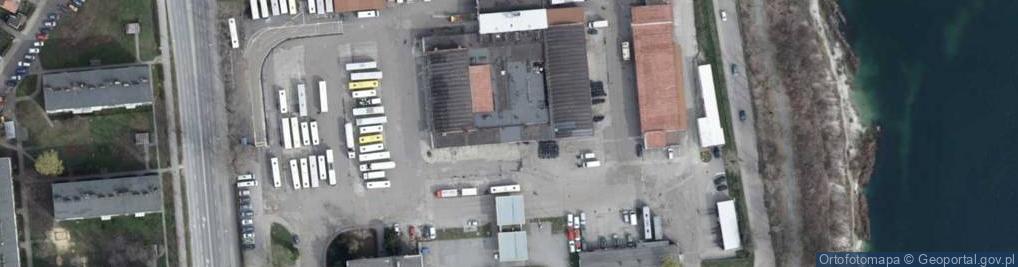 Zdjęcie satelitarne Opolskie Przedsiębiorstwo Komunikacji Samochodowej Spółka Akcyjna