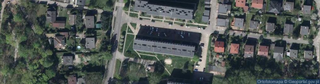 Zdjęcie satelitarne Ośrodek Szkolenia Kierowców 'Andrzej i Syn' s.c. Łapeta Andrzej Suchan Aleksandra