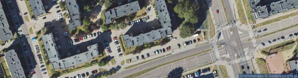 Zdjęcie satelitarne Ośrodek Szkolenia Kierowców Fastcar Piotr Dworakowski