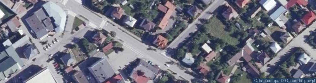 Zdjęcie satelitarne Ośrodek Szkolenia Kierowców Jarosław Zabielski w Mońkach