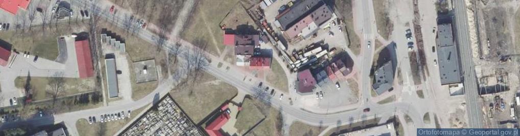 Zdjęcie satelitarne Ośrodek Szkolenia Kierowców MOTOS Konieczna Bogusława