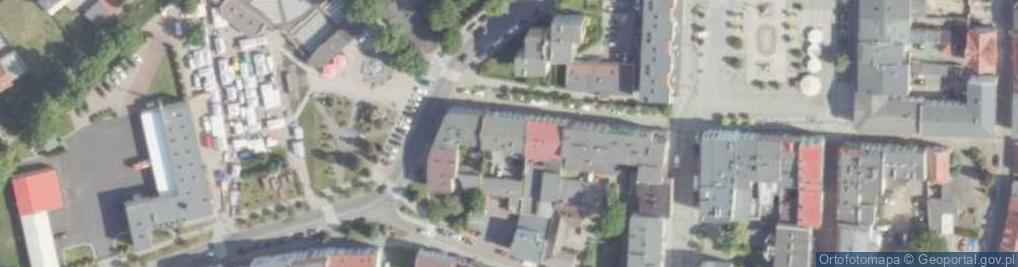 Zdjęcie satelitarne Ośrodek Szkoleniowy Rzemiosła przy Cechu Rzemiosł Różnych i Małej Przedsiębiorczości w Oleśnie