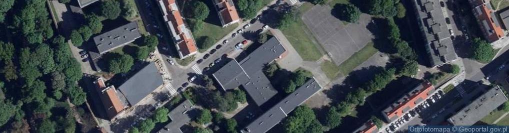 Zdjęcie satelitarne Pierwsza Niepubliczna Szkoła Policealna 'Collegium Medyczne Medica' w Stargardzie