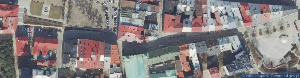 Zdjęcie satelitarne Placówka Kształcenia Policealnego i Kursowego 'MITEINANDER' s.c. Beata Zawada i Zbigniew Zawada