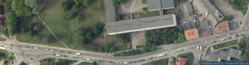Zdjęcie satelitarne Powiatowe Centrum Kształcenia Zawodowego w Oleśnicy