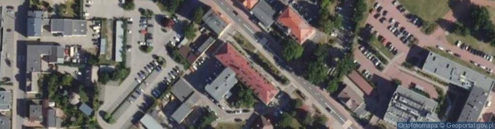 Zdjęcie satelitarne Powiatowe Centrum Pomocy Rodzinie w Nowym Tomyślu
