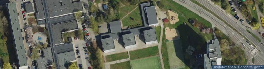 Zdjęcie satelitarne Prywatna Szkoła Policealna LUPUS