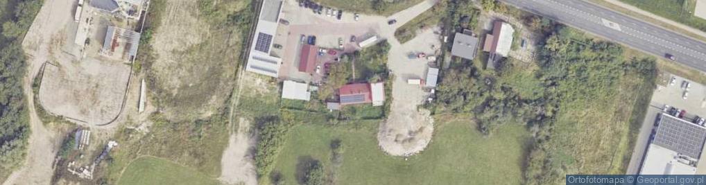 Zdjęcie satelitarne PRZEDSIĘBIORSTWO HANDLOWO USŁUGOWE 'TURBO' JÓZEF RUTECKI