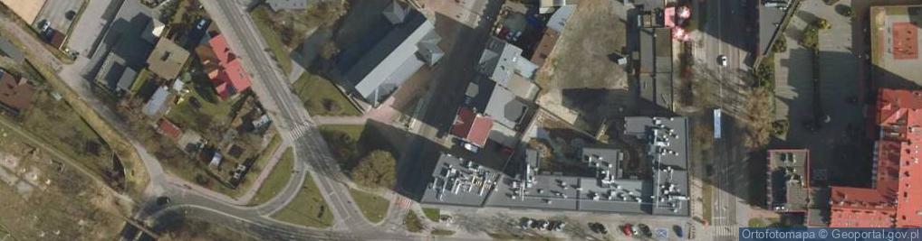 Zdjęcie satelitarne Robert Jóźwik Ośrodek Szkolenia Kierowców Akademia Jazdy