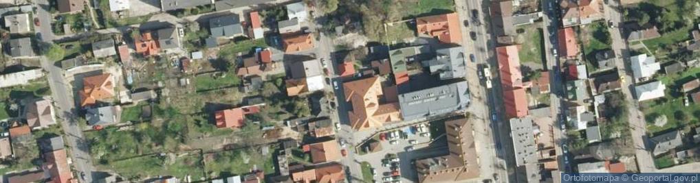 Zdjęcie satelitarne Stowarzyszenie Lokalna Grupa Rybacka 'W dolinie Tyśmienicy i Wieprza'