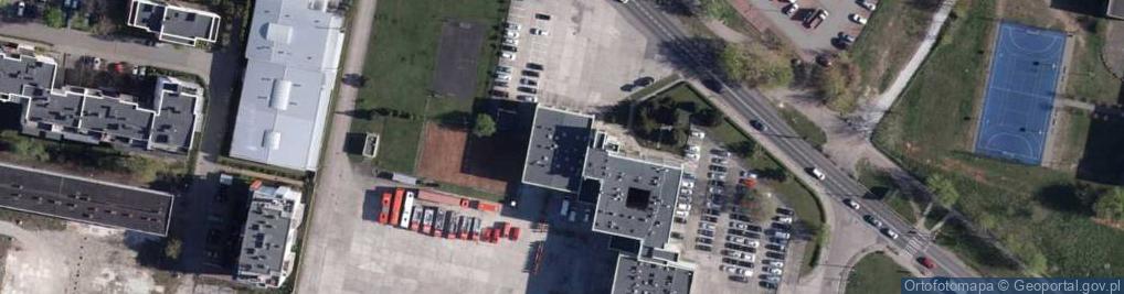 Zdjęcie satelitarne Szkoła Podoficerska Państwowej Straży Pożarnej w Bydgoszczy