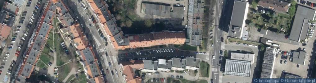 Zdjęcie satelitarne Towarzystwo Wiedzy Powszechnej Oddział Regionalny w Zgorzelcu