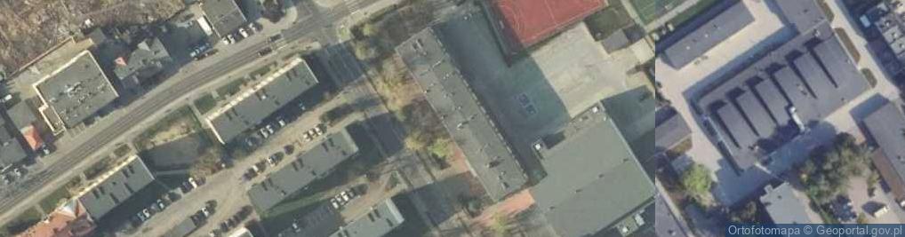 Zdjęcie satelitarne Wielkopolskie Samorządowe Centrum Kształcenia Zawodowego i Ustawicznego we Wrześni
