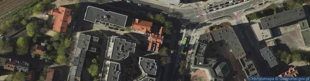 Zdjęcie satelitarne Wojewódzka Biblioteka Publiczna im. Emilii Sukertowej-Biedrawiny w Olsztynie