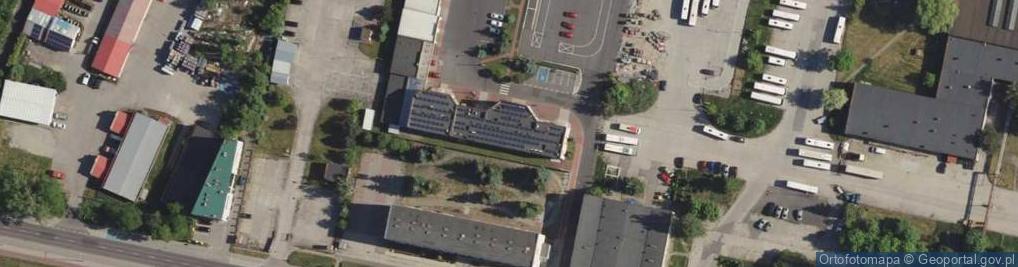 Zdjęcie satelitarne Wojewódzki Ośrodek Ruchu Drogowego w Koninie