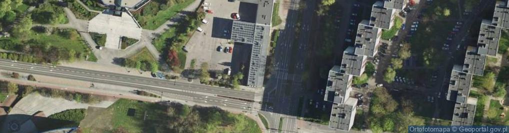 Zdjęcie satelitarne Wojewódzkie Pogotowie Ratunkowe w Katowicach