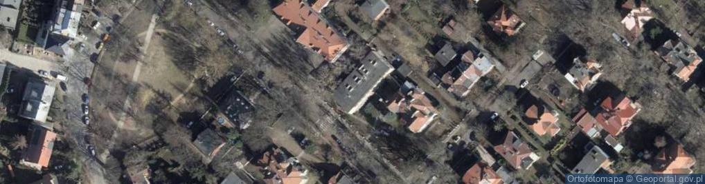 Zdjęcie satelitarne Wyższa Szkoła Administracji Publicznej w Szczecinie