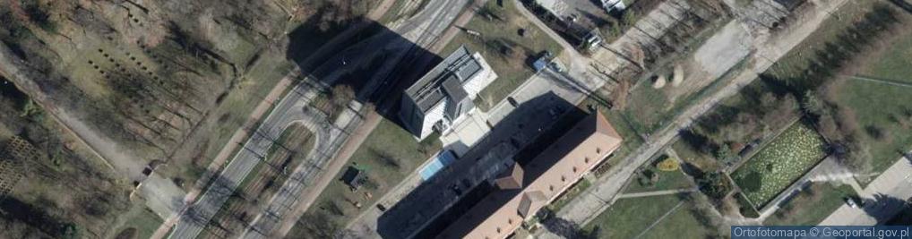Zdjęcie satelitarne Wyższa Szkoła Biznesu w Gorzowie Wielkopolskim