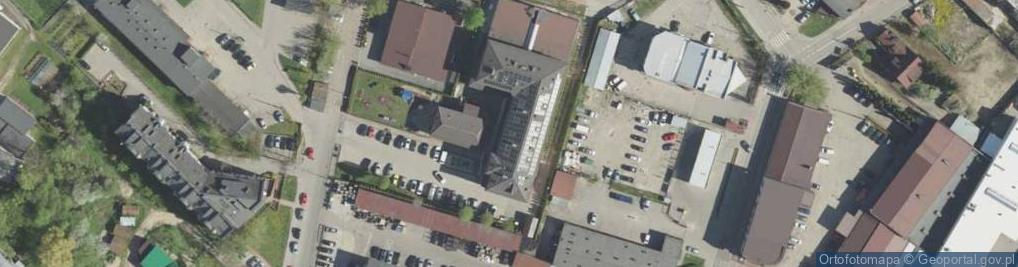 Zdjęcie satelitarne Wyższa Szkoła Ekonomiczna w Białymstoku