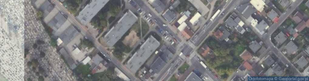 Zdjęcie satelitarne XXL urządzenia fiskalne Justyna Zachciał
