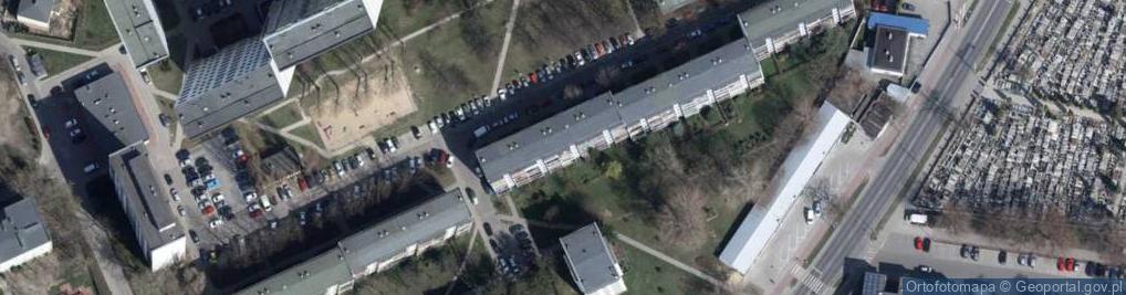 Zdjęcie satelitarne Z nogami w chmurach Trener Przemysław Stupnowicz Łódzka Szkoła Nordic Walking