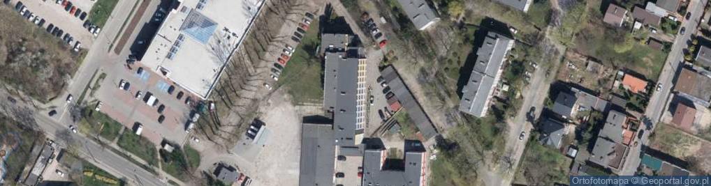 Zdjęcie satelitarne Zakład Doskonalenia Zawodowego w Płocku